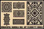Ornamental Mandala Wall Art Bundle, an Illustration by jahid234 (Thumbnail 1 of 6)