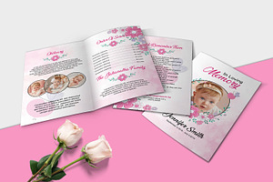 Child Funeral Template - V979