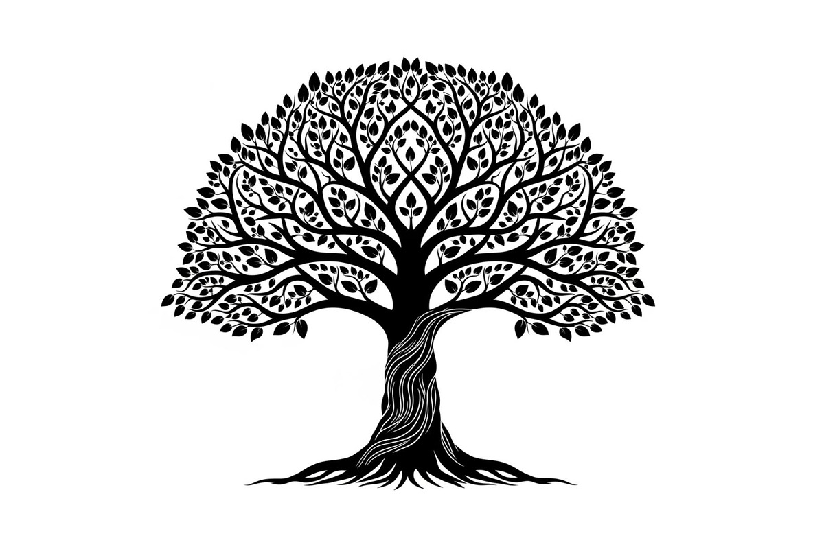 Sacred Tree of Life Vector Bundle, an Illustration by Designs_River (Photo 41 of 51)
