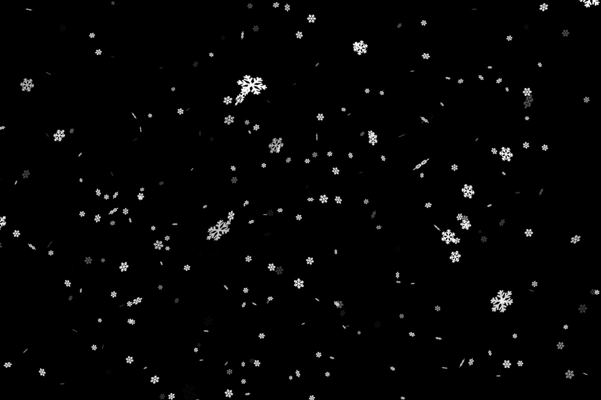 Snow Falling Loop - MOGRT