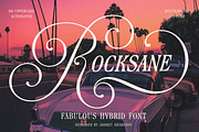 Rocksane Display, a Serif Font by Andrey Sharonov (Thumbnail 1 of 18)