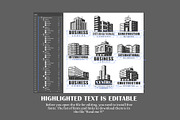 18 Building Logos Templates, a Branding & Logo Template by Art Design (Thumbnail 11 of 11)