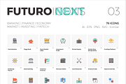 Futuro Next Icons Bundle, a Duotone Icon by Anatolii Babii (Thumbnail 4 of 14)