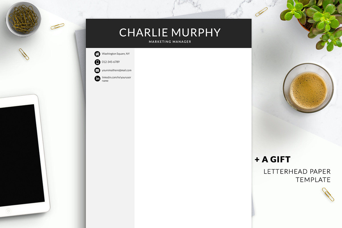 Modern CV Resume Template for Word, a Resume Template by BestResumes.Co (Photo 5 of 7)