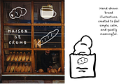 140+ Bread & Bakery Hand-Drawn Set, a Food Illustration by The Journey Atelier (Thumbnail 9 of 20)