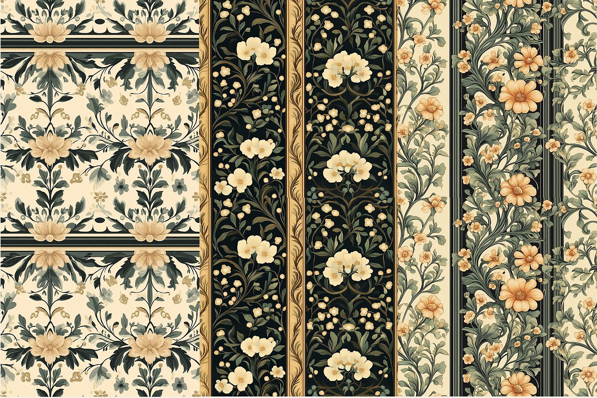 12 Botanic Rhapsody Seamless Pattern, a Pattern Graphic by Inknfolly (Photo 3 of 7)
