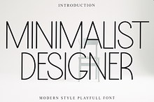 MINIMALIST DESIGNER