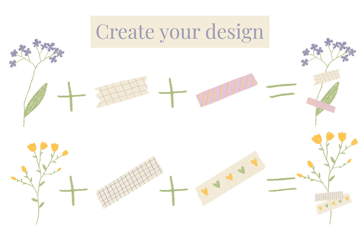 Press flowers aesthetic, a Decorative Illustration by Ksusha shop (Photo 5 of 5)