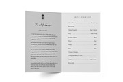 Funeral program template | BI-fold, a Brochure Template by inserenity (Thumbnail 3 of 6)