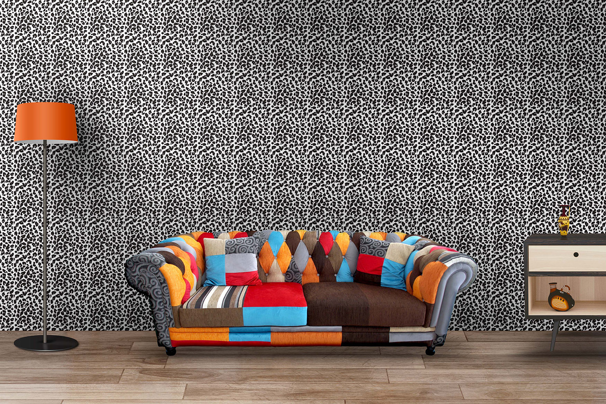 Black and White Cheetah Animal Skin, a Pattern Graphic by AAN Seamless Shop (Photo 4 of 4)