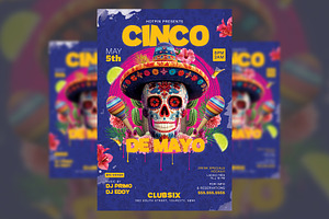 Cinco de Mayo Flyer Template