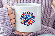 Ribbon Patriotic 4th of July Clipart, an Illustration by DreamCafeArt (Thumbnail 6 of 7)