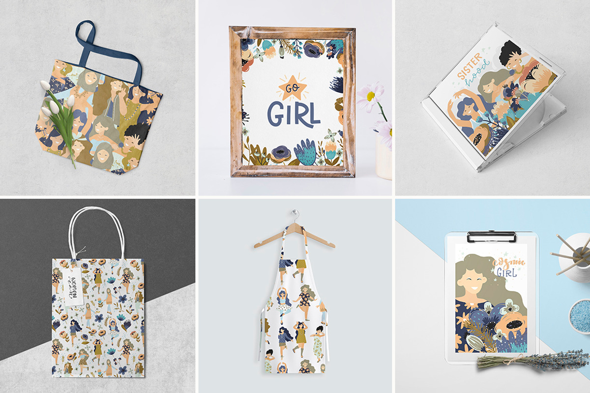 Girls - Body positive big collection, an Object Graphic by DariSmartArt (Photo 8 of 12)