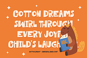 Cotton Sproot - Cheerful Fancy Font, a Font by PutraCetol Studio (Thumbnail 3 of 5)