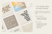 700 Bundle Instagram Quotes PS, a Social Media Template by Feel This (Thumbnail 3 of 18)