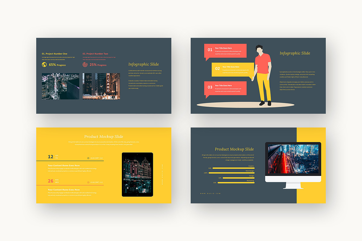 Busio : City Tourism Powerpoint preview 6