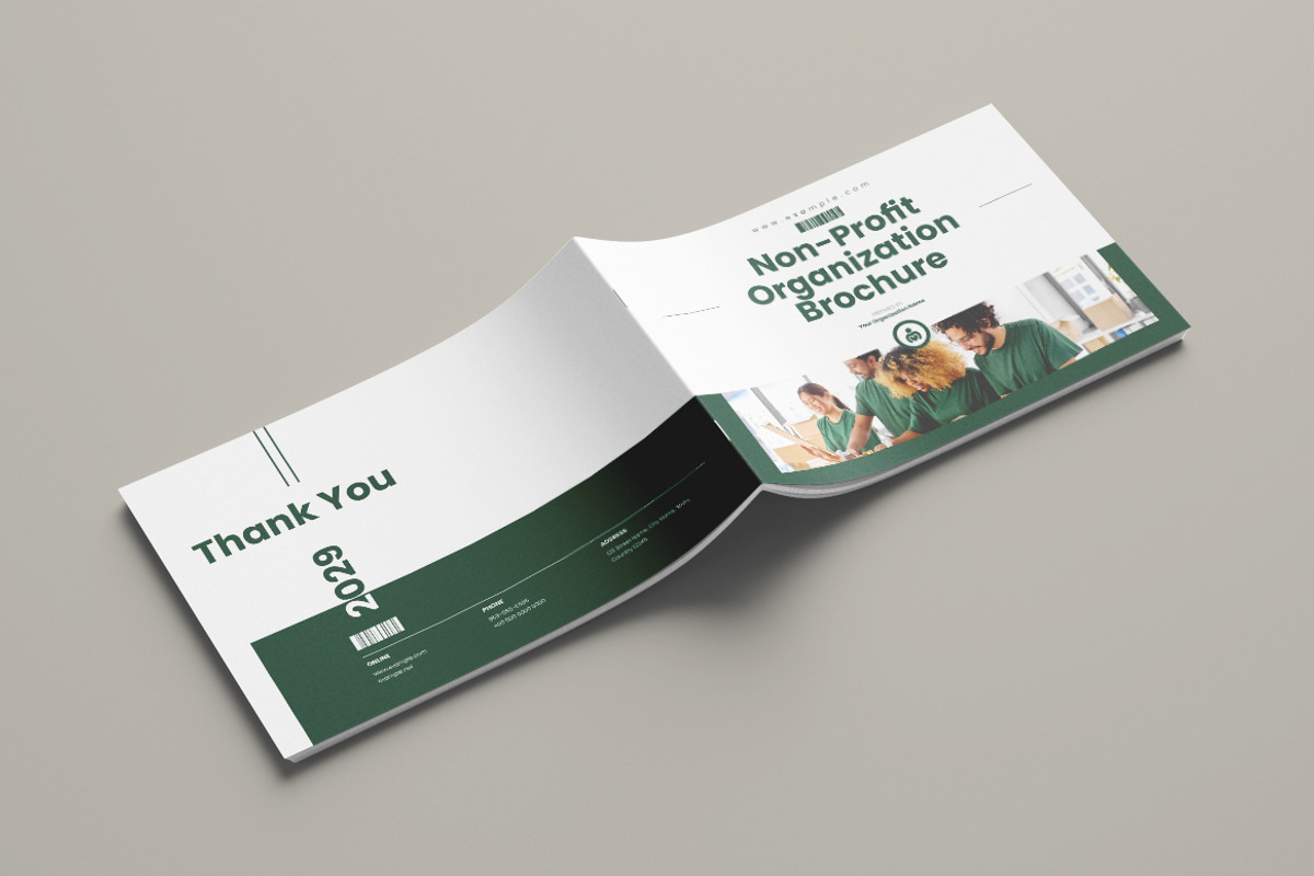 Nonprofit Charity Brochure Landscape, a Brochure Template by Pixelpick (Photo 9 of 9)