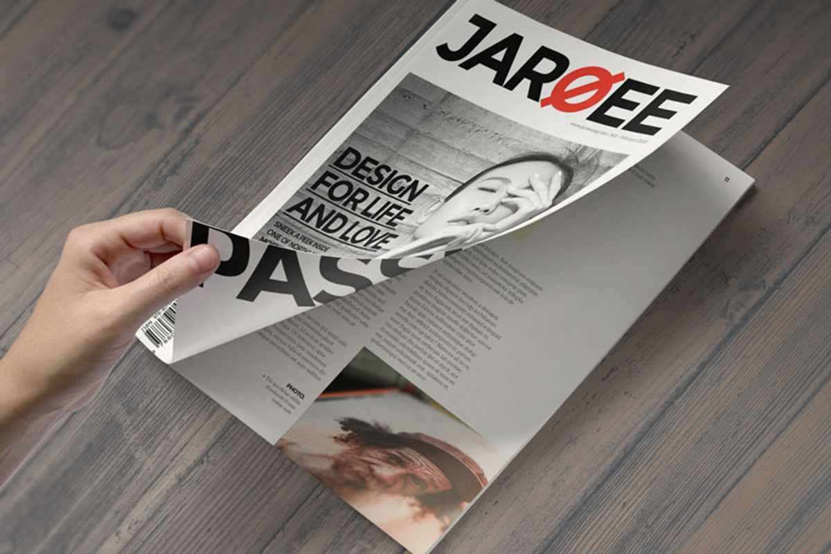 (50% Off) InDesign Magazine Template, a Magazine Template by broluthfi (Photo 1 of 5)