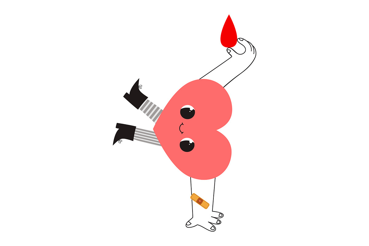 Hand-Drawn Blood Donation Clipart, a Healthcare Illustration by the_myro (Photo 17 of 23)