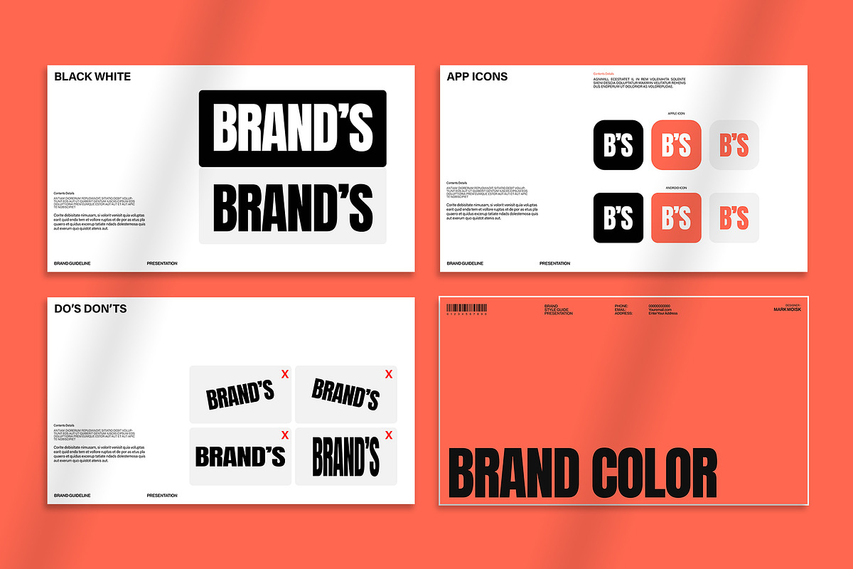 Brand Guideline Presentation, a Presentation Template by Oriofix (Photo 7 of 10)