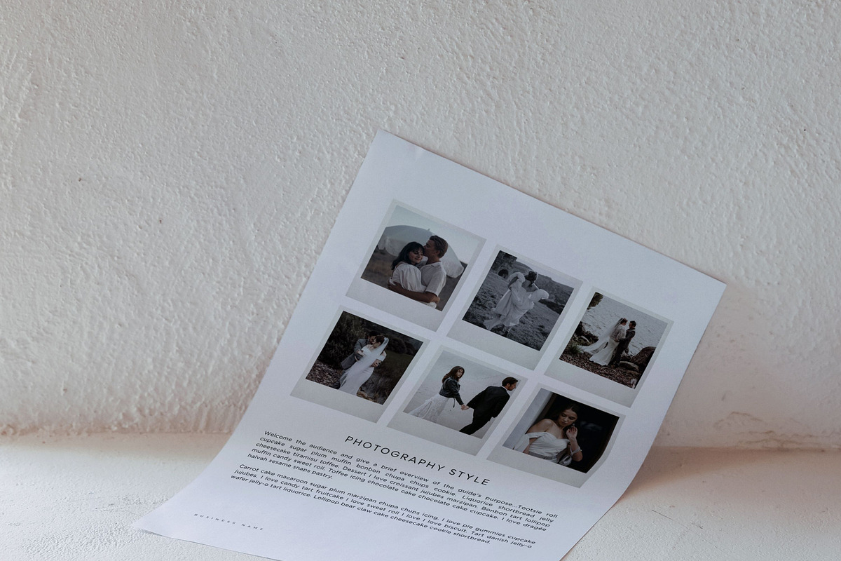 Photographer Pricing Guide Template, a Marketing Template by Blush Created (Photo 12 of 19)
