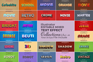 Retro Editable Text Effect