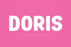 DORIS - Handwritten Font Family