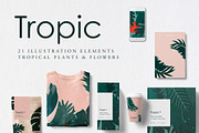 Tropic | Tropical Illustrations, an Illustration by new public (Thumbnail 1 of 6)