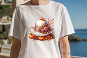 Hand-drawn Coquette Autumn Clipart, an Illustration by SVGArt (Thumbnail 2 of 8)