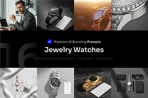 Jewelry & Watches AI Prompt, a Beauty & Fashion Photo by cidcud_graphic