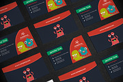 Business Card Monsters, a Business Card Template by DesignsStore (Thumbnail 1 of 2)