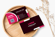 Corporate Business Card template, a Business Card Template by Vitoria's Collection (Thumbnail 2 of 3)