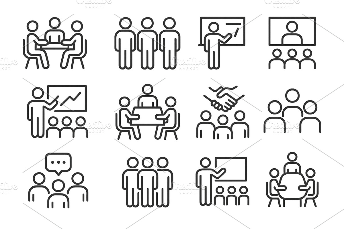 Diverse group activities and, a Person Illustration by ZinetroN
