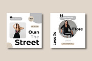 Fashion Social Media Template, a Social Media Template by MightyDesign (Thumbnail 4 of 8)