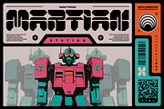 Cawad Display Typeface, a Sans Serif Font by God Control (Thumbnail 4 of 6)