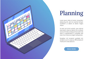 Business App For Planning Schedule