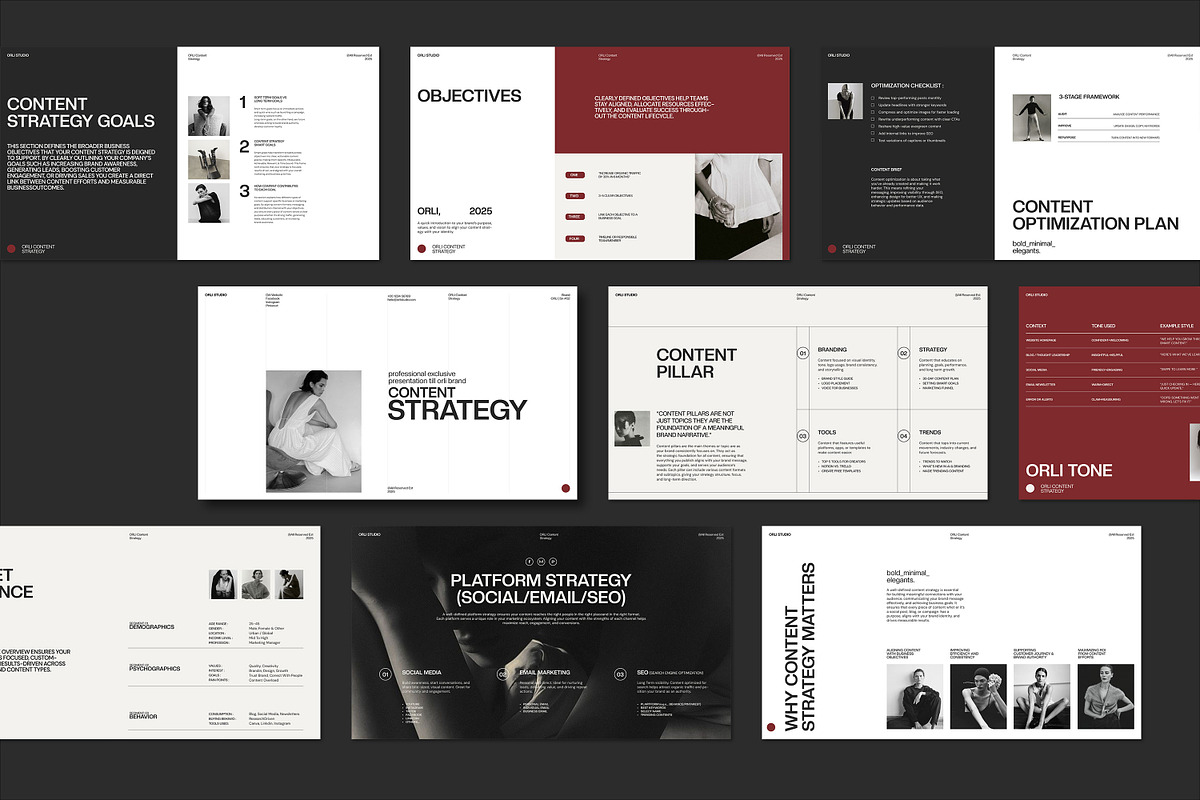 ORLI | Content Strategy Template preview 2