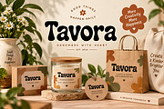 Tavora – Playful Bold Display Font, a Script Font by Wow Magic (Thumbnail 1 of 5)