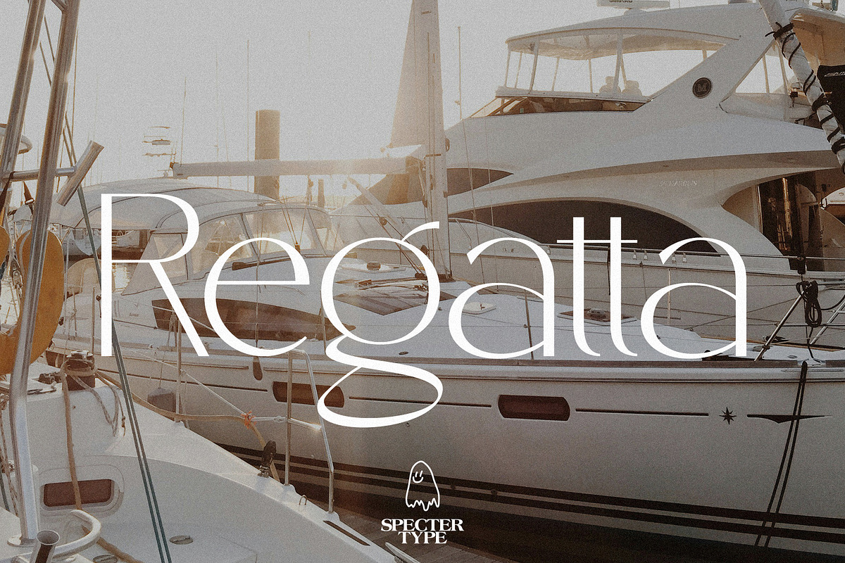 Regatta - Elegant Sans Serif, a Sans Serif Font by spectertype (Photo 1 of 11)