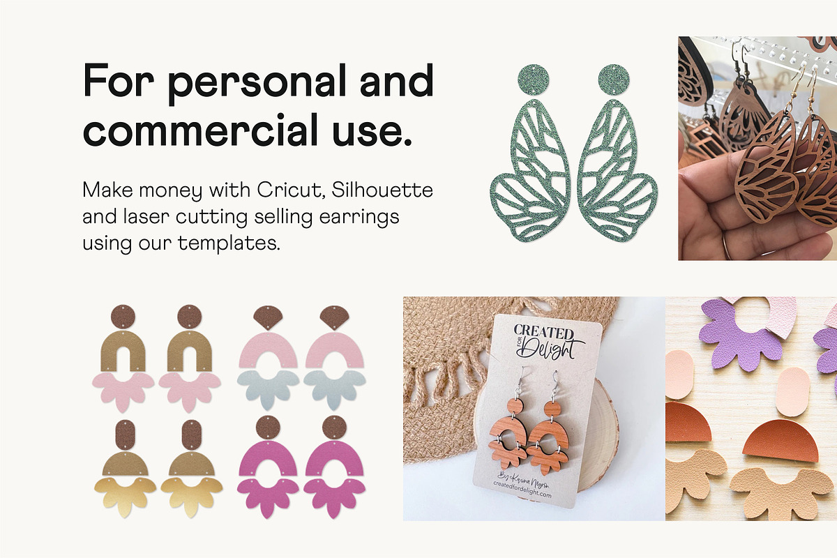 Ultimate Earring Template SVG Bundle, an Object Graphic by LifestyleCraftCo (Photo 2 of 11)