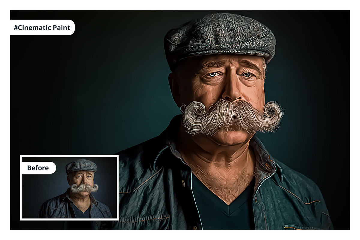 Paint Collection Photoshop Actions, an Action Add-On by Effect-Hub (Photo 7 of 11)