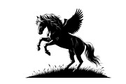 Black Horse Silhouette Bundle, an Illustration by jahid234 (Thumbnail 27 of 31)