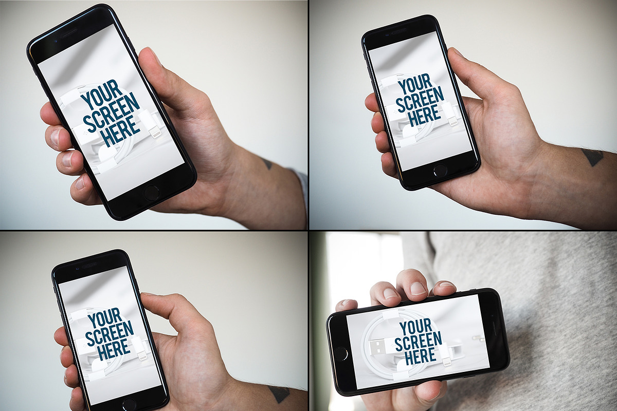 19 Mockups iPhone (pics+PSD), an iPhone Mockup by tydla (Photo 4 of 6)