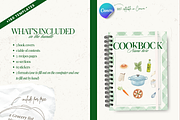 Printable family cookbook template, a Social Media Template by PixelBloomClub (Thumbnail 6 of 8)