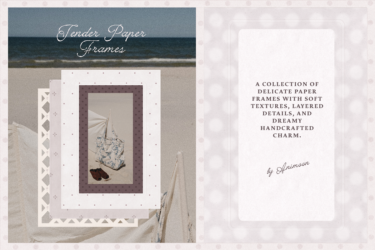 Tender Paper Frames, a Background Graphic by Animoon (Photo 10 of 18)