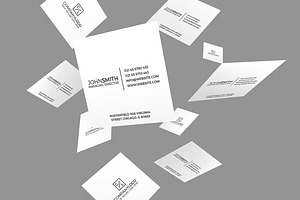 Mini Modern Minimal Business Card