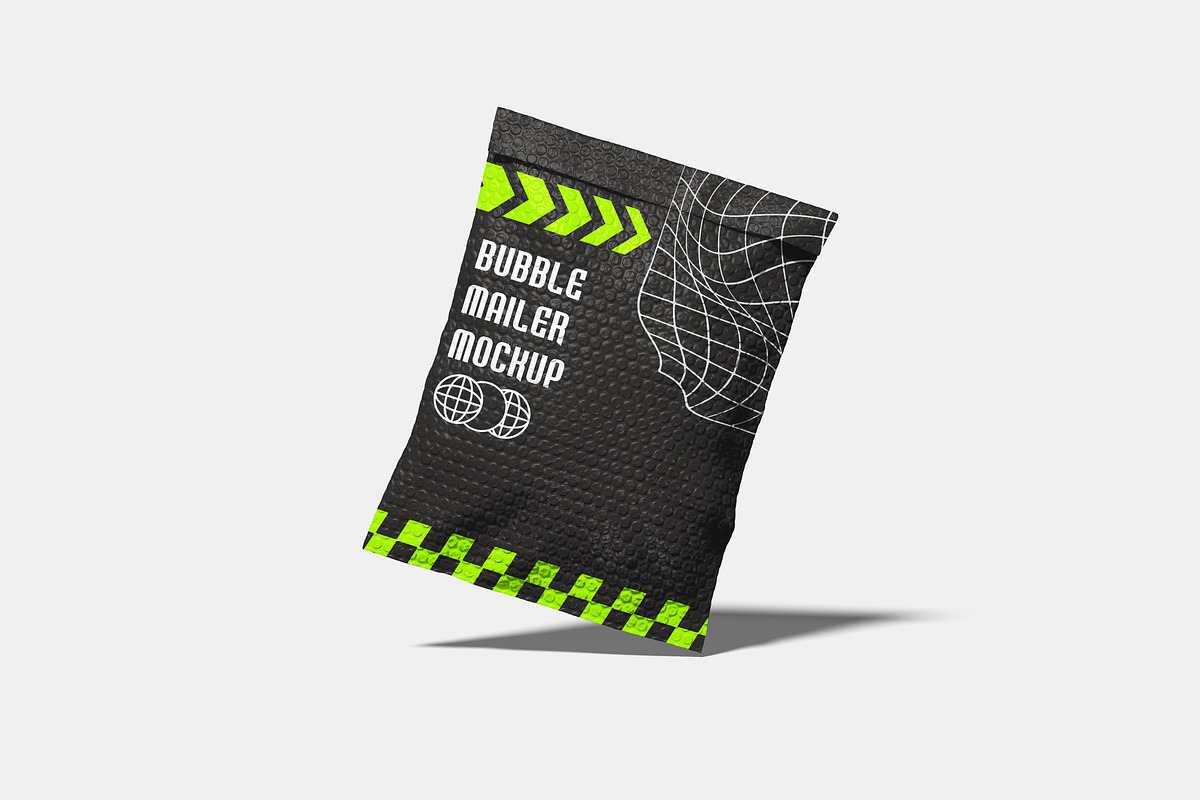 Bubble Mailer Mockup, a Packaging Mockup by Hazzpro_Std (Photo 5 of 5)