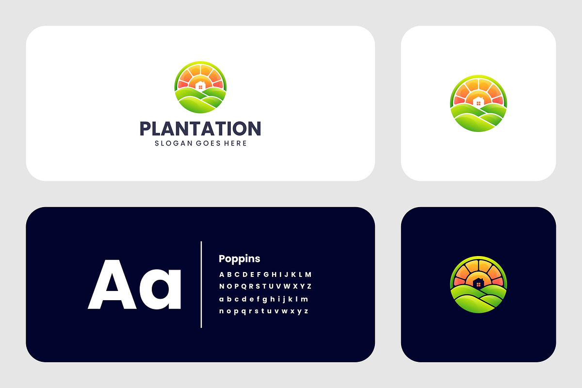 Gradient Modern Green Plantation, a Branding & Logo Template by Artnivora.Std (Photo 2 of 3)