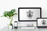 Professional Yoga Logo Design, a Branding & Logo Template by YUDesignStore (Thumbnail 5 of 8)