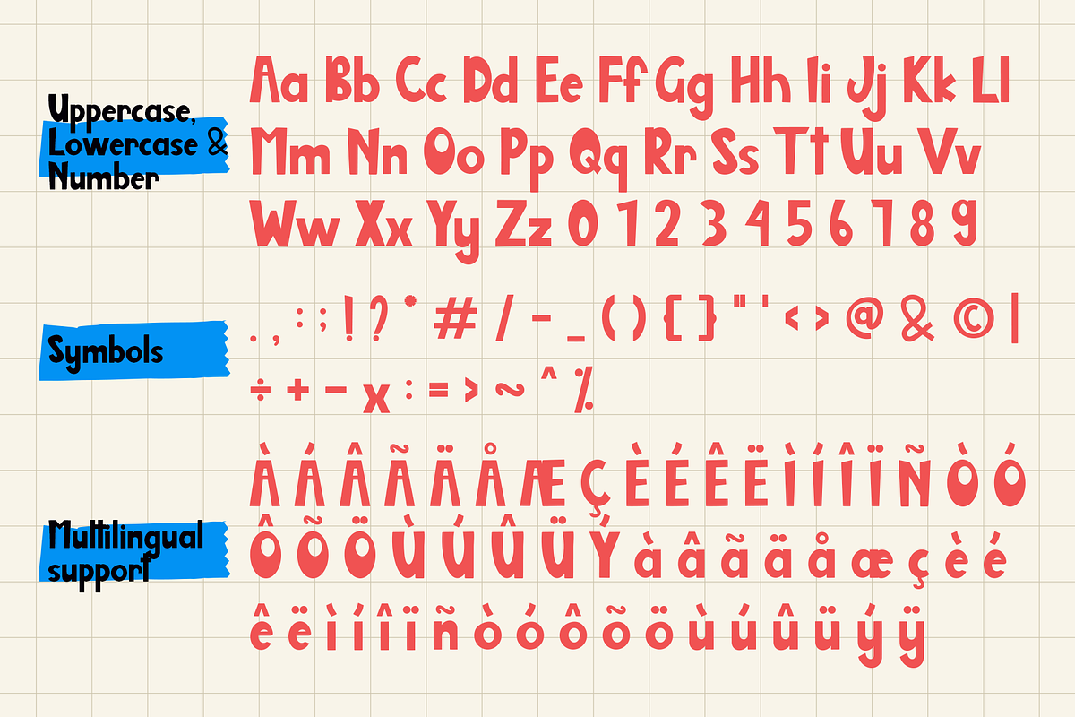 Blox Noir - Comic Display Font, a Font by Indotype Foundry (Photo 3 of 10)